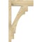 Ekena Millwork Merced Block Rough Sawn Outlooker, Douglas Fir, 6"W x 18"D x 30"H OUT06X18X30MRC05RDF - alternate 3
